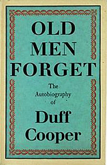 Alfred Duff Cooper: Muž s hlavou vztýčenou
