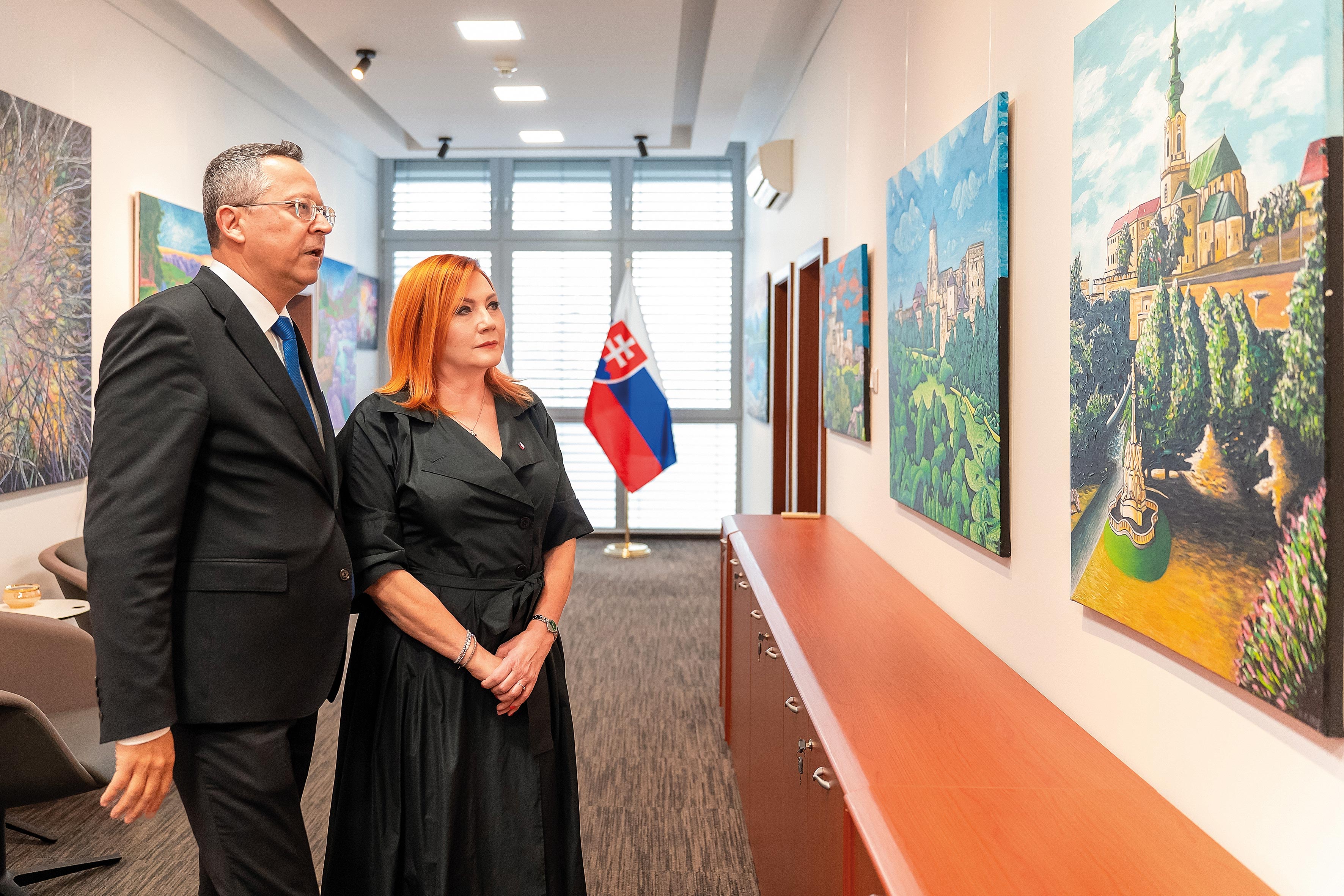 The minister of finance in Bratislava