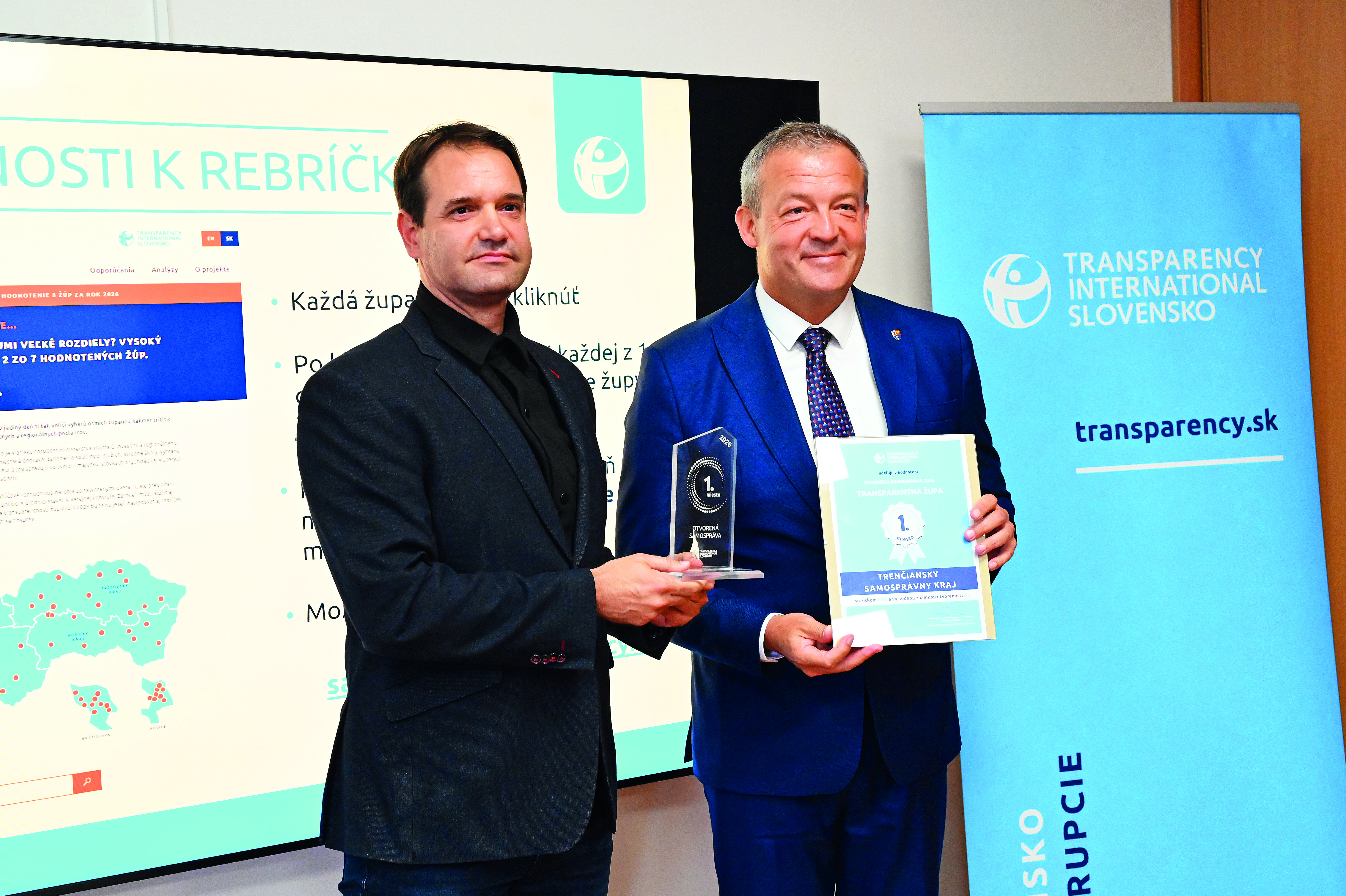 Transparentnosť na prvom mieste