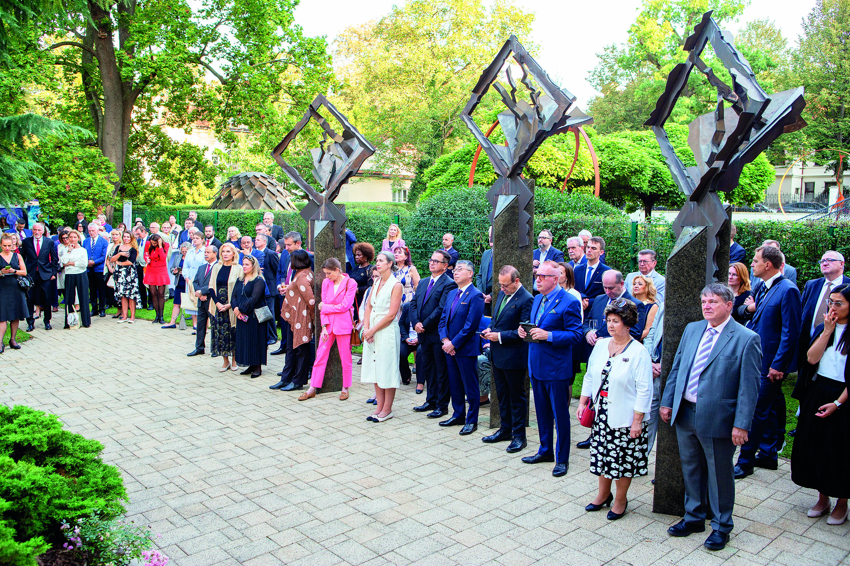 Štátná recepcia na veľvyslanectve